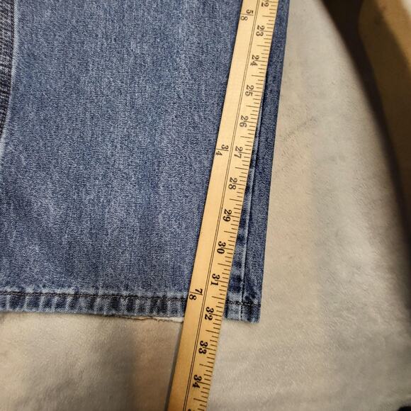 Wrangler Carpenter Jeans Mens 40x32 Blue Denim Hammer Loop Workwear 94LSMDV - Picture 6 of 9
